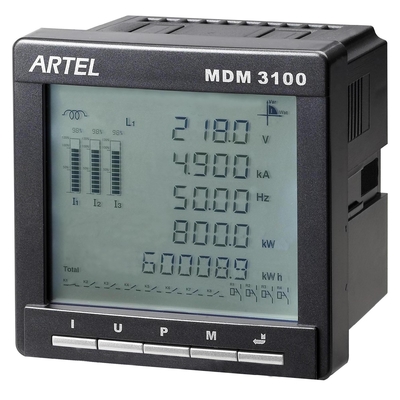 Ethernet Multifunction Power Meter Panel , Digital Multifunction Meter
