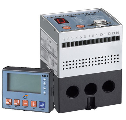250A 380VAC Motor Distance Protection Relay Controller With 7 Channels