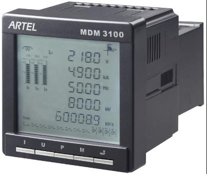 AC / DC Current Multifunction Power Meter Calibration , 3 Phase Digital Meter